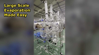 เครื่องระเหยแบบหมุนขนาดใหญ่สำหรับ Pharma Labs