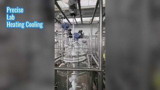 เครื่องปฏิกรณ์แก้วสำหรับเคมีในห้องปฏิบัติการและเภสัชกรรม