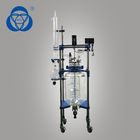 20L 50L 100L 200L Jacketed Lab Glass Reactor For Alcohol Distillation