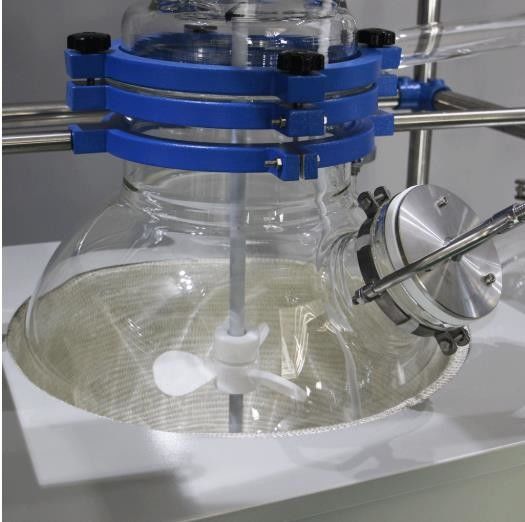 Spherical Chemical Glass Reactor High Pressure Laboratory Lab Polymerization Reactors